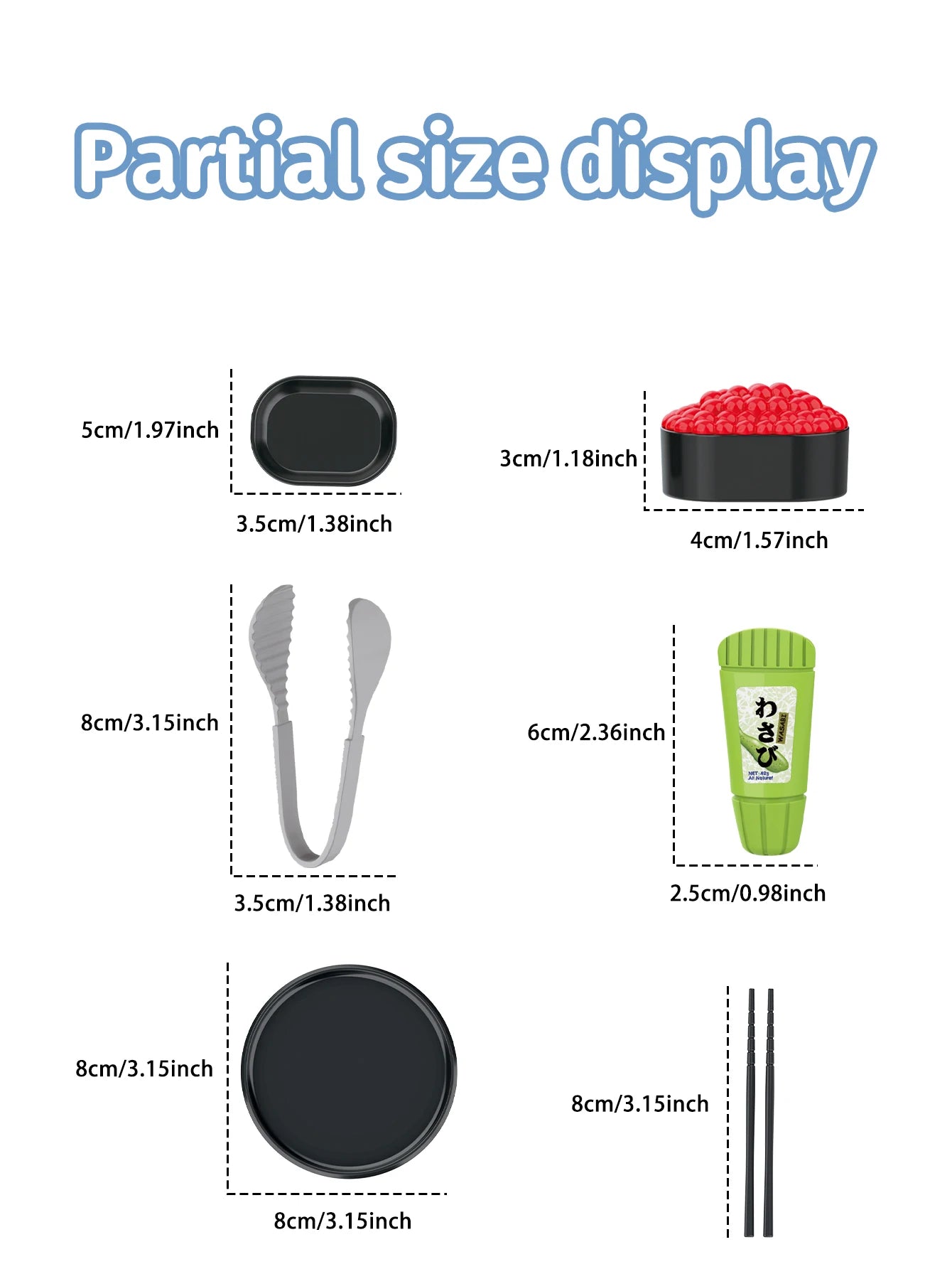 Pretend Play Kitchen Food Toy Set