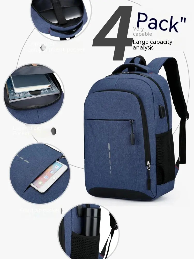 Small Men Laptop Backpack