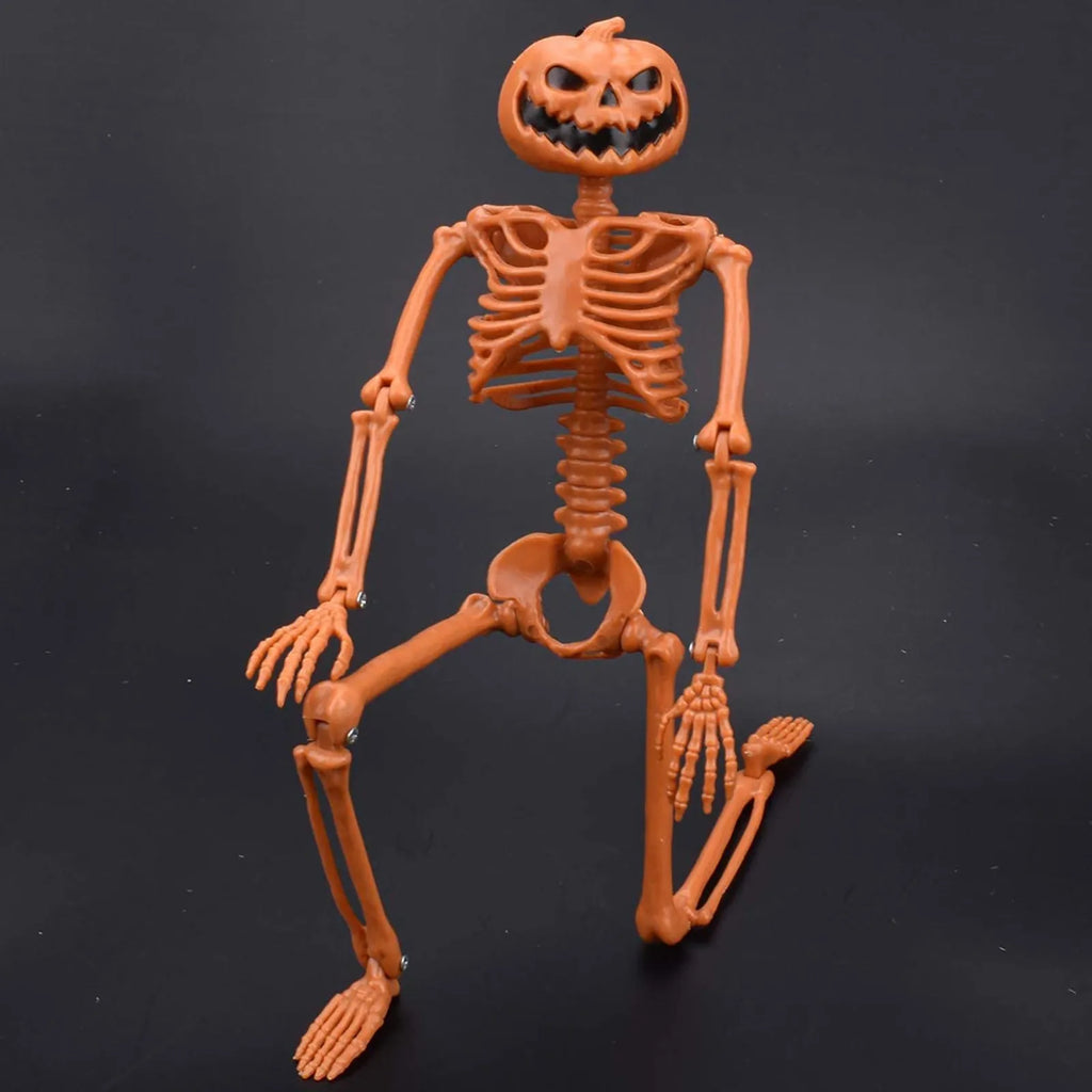 Halloween Pumpkin-Head Skeleton