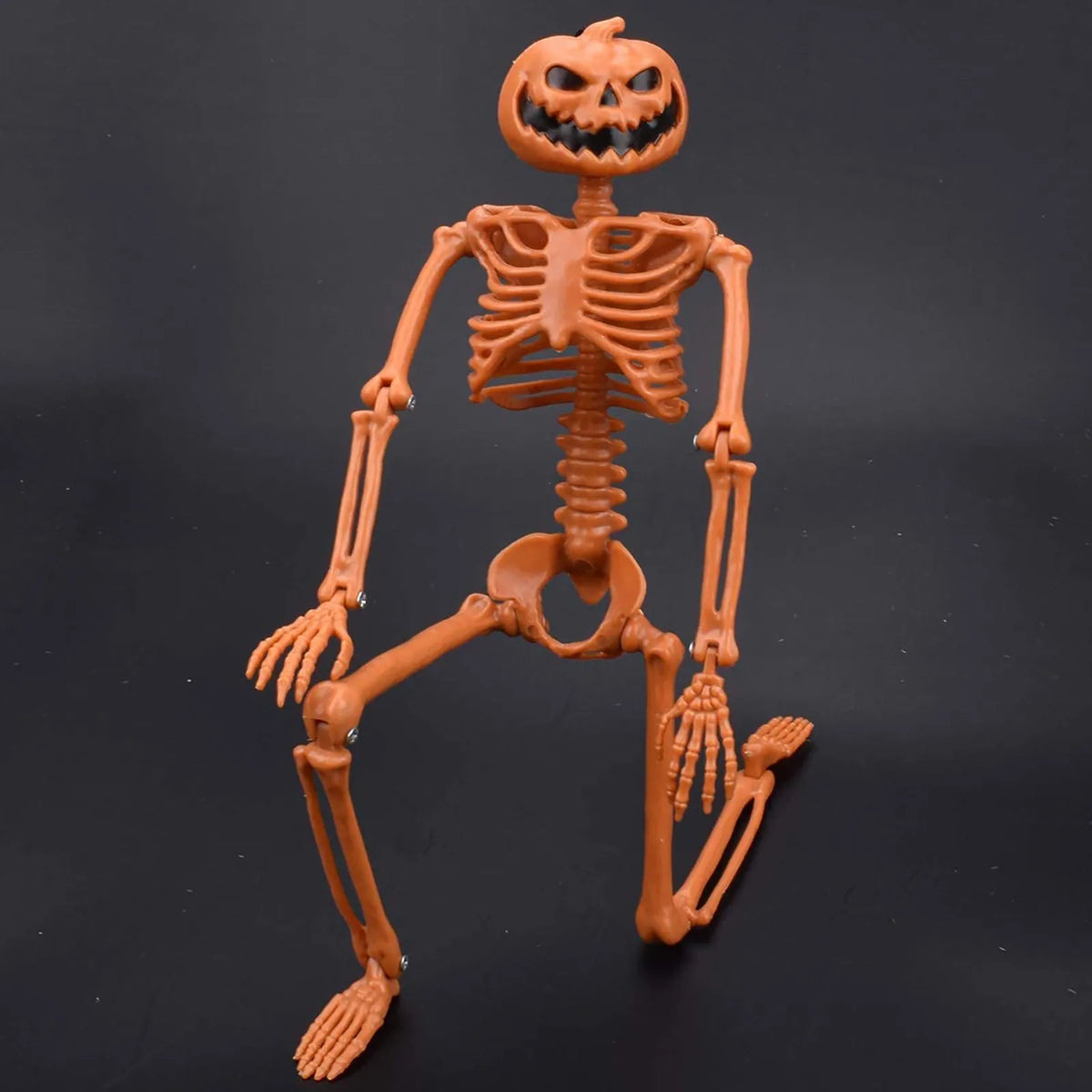 Halloween Pumpkin-Head Skeleton