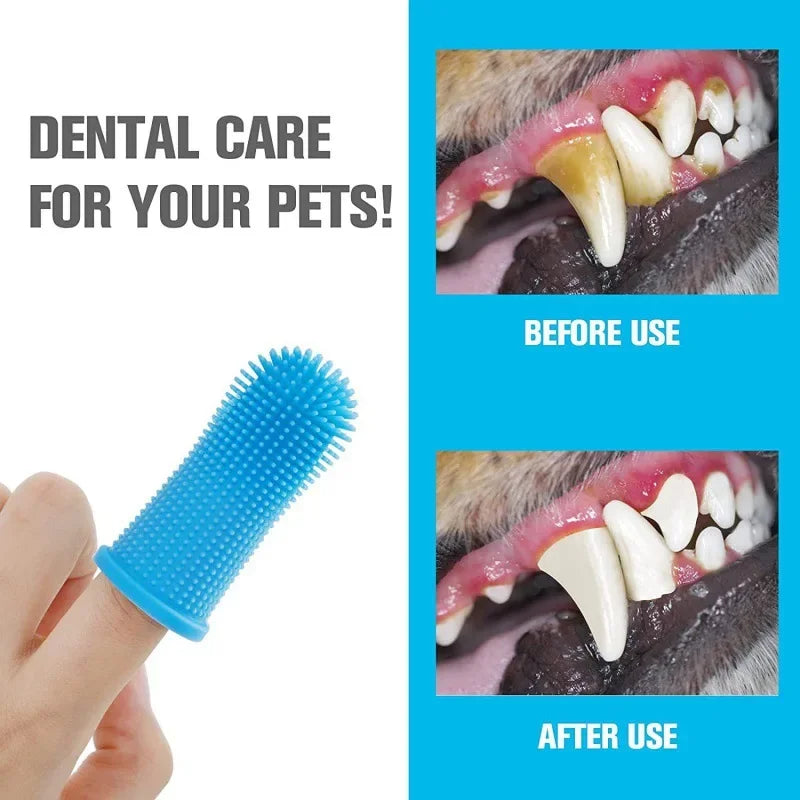 Super Soft Pet Finger Toothbrush – Silicone
