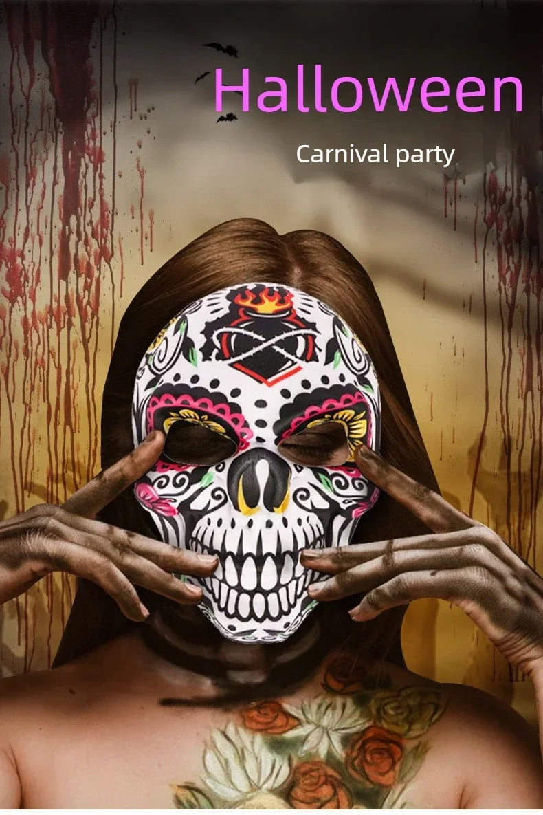 Halloween Day of the Dead Skull Mask