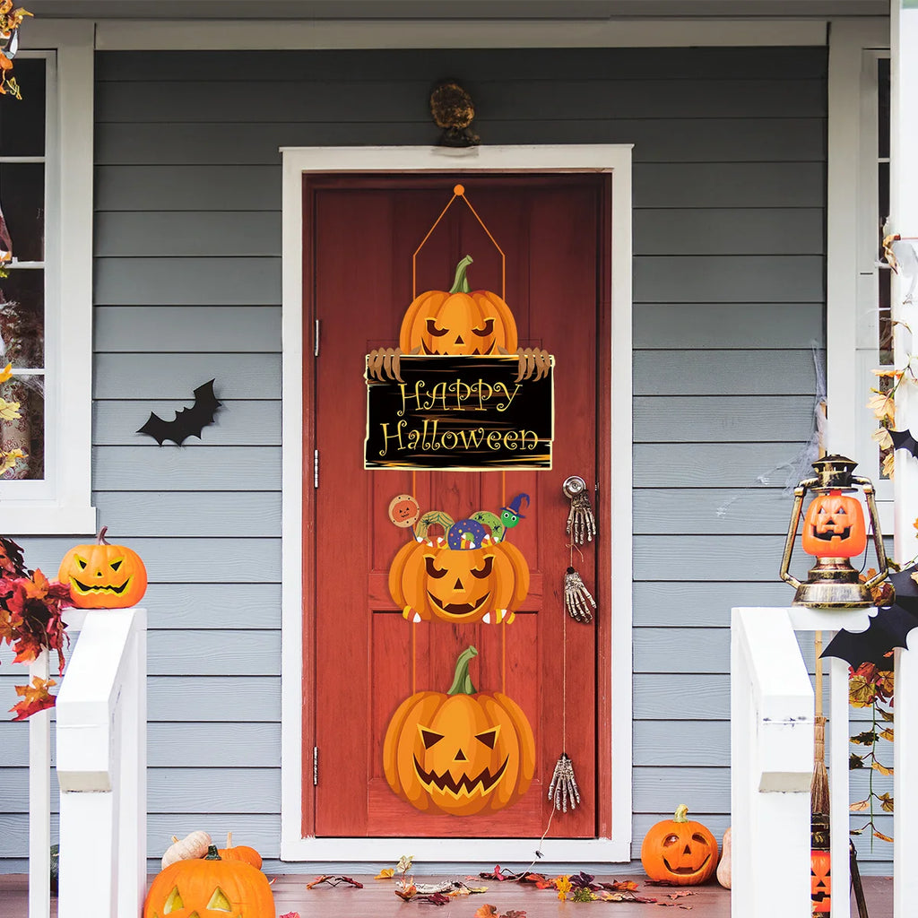 Halloween Paper Signs & Hanging Decorations