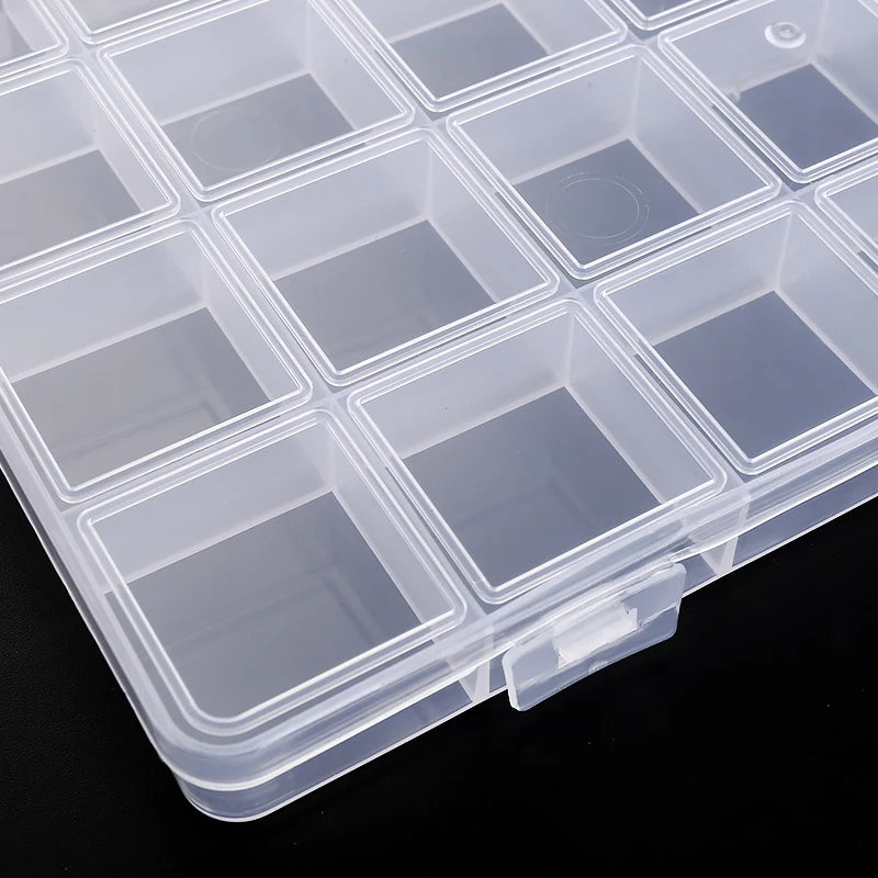Transparent Jewelry Storage Organizer Box Organizer Display Case