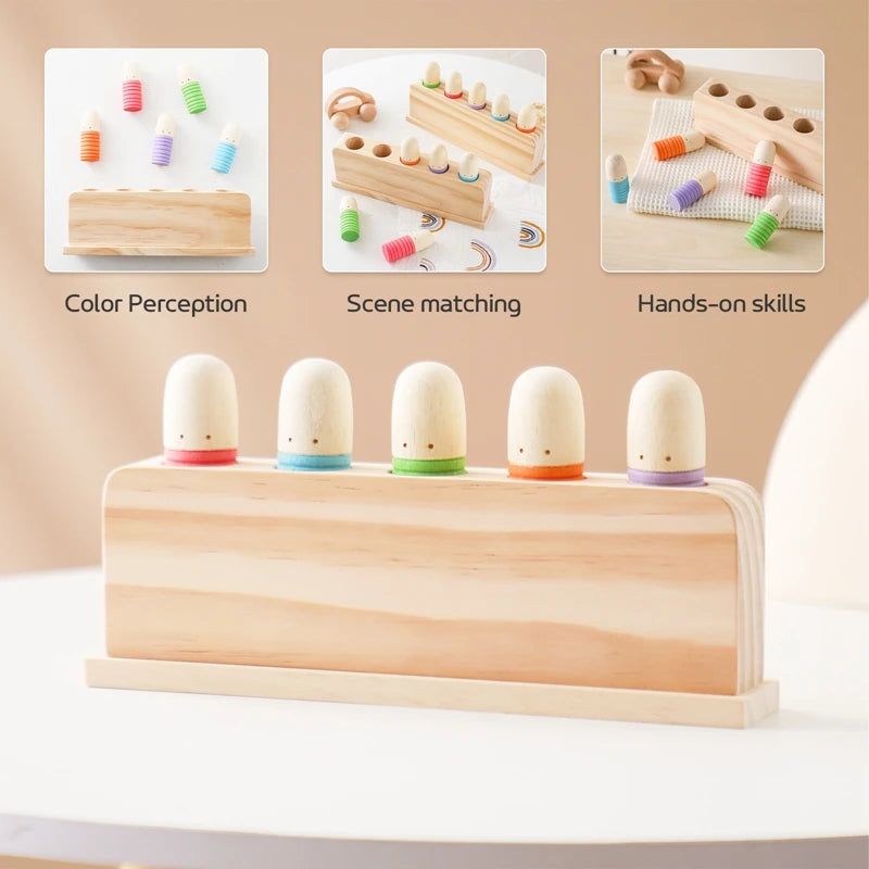 Wooden Baby Coordination Learning Toy