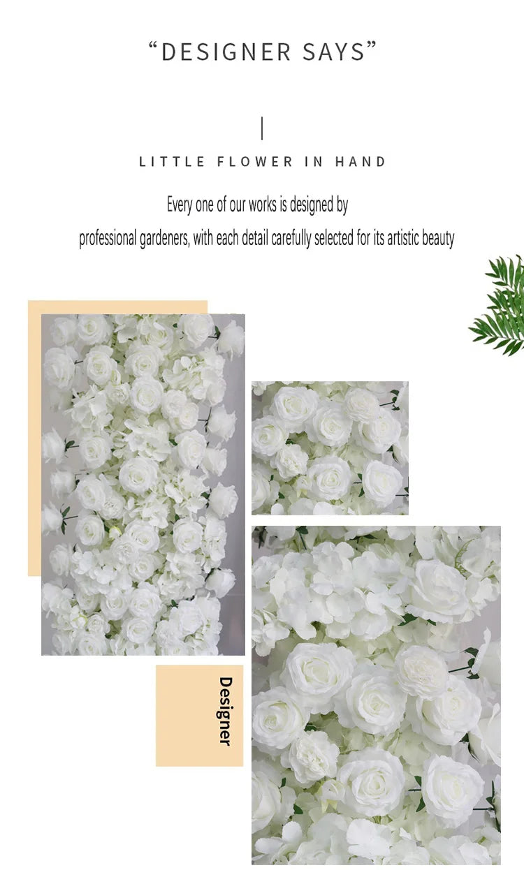 Artificial Rose Table Runner – Decor