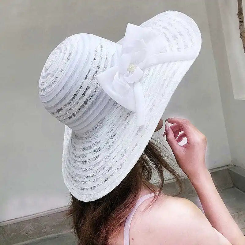 Large Brim Beach Hat